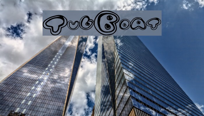 TugBoat Font examples