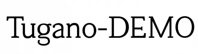 Tugano-DEMO  Fuentes Gratis Descargar