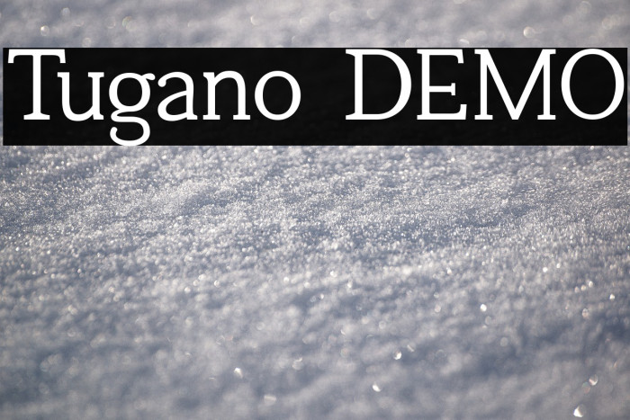 Tugano DEMO Example 1