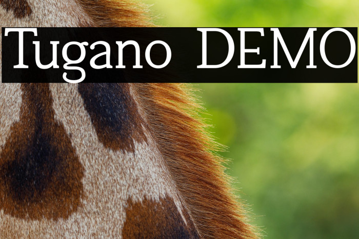 Tugano DEMO Example 2