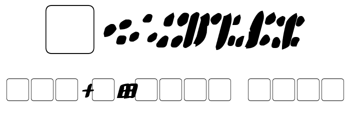 Tuigan Bold Italic Font OTHER CHARS
