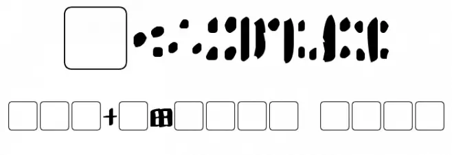 Tuigan Font OTHER CHARS