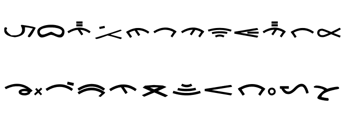 Tulak Tulak By AINasution Font LOWERCASE