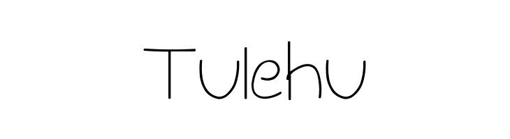 Tulehu  font caratteri gratis