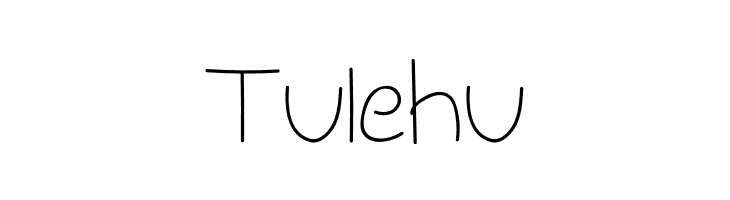 Tulehu  Descarca Fonturi Gratis