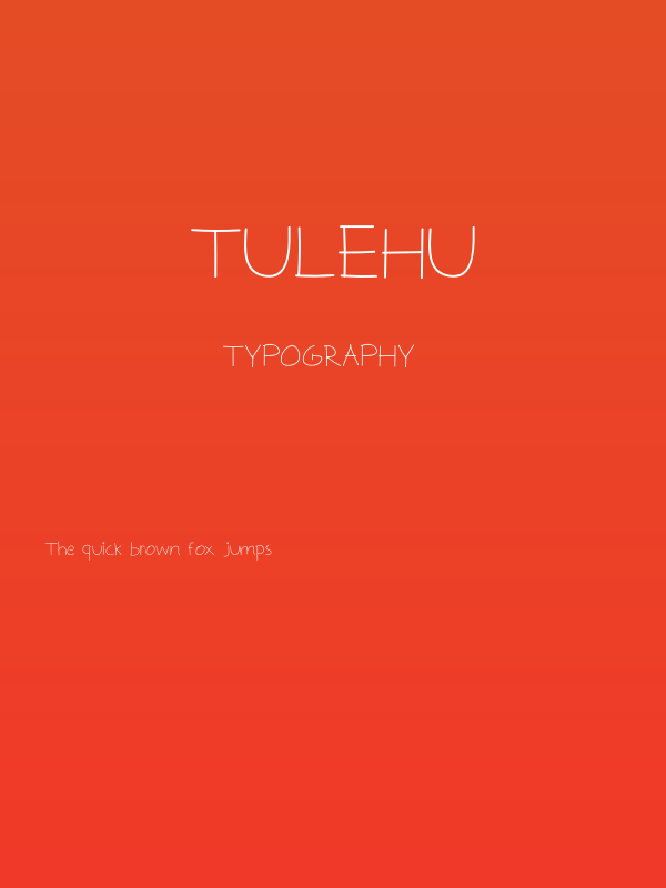 Tulehu Poster