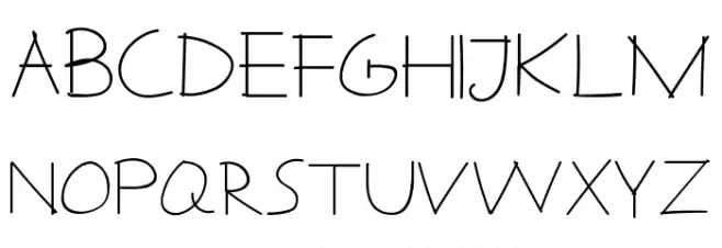 Tulehu Schriftart Groß