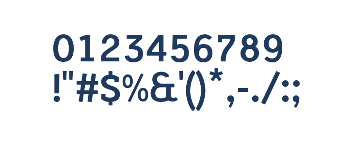 Tulia-Bold Other Characters