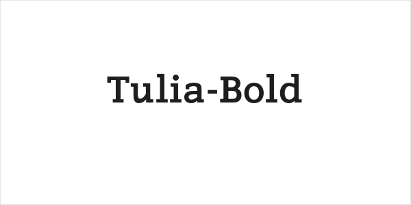 Tulia-Bold Logo