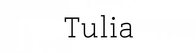 Tulia  Fuentes Gratis Descargar