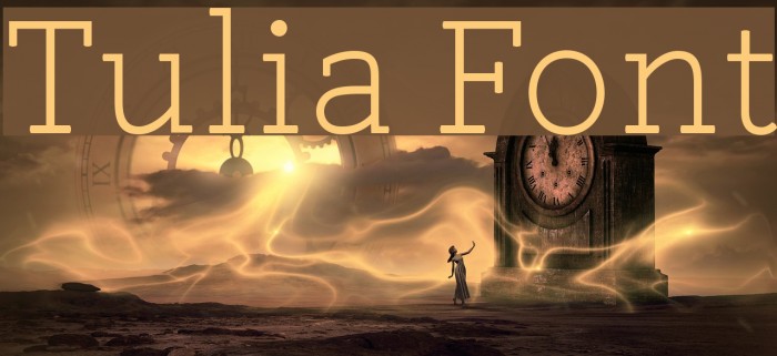 Tulia Font examples