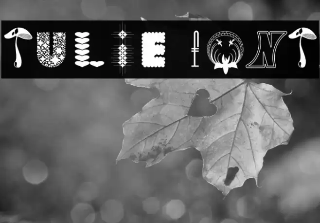 Tulie Font examples
