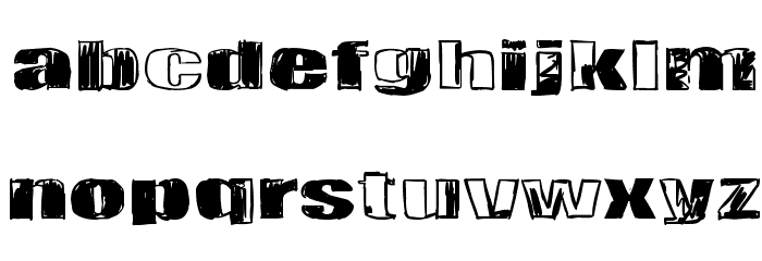 Tulihuuma Font LOWERCASE