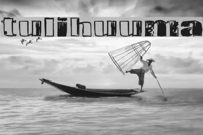 Tulihuuma Font examples