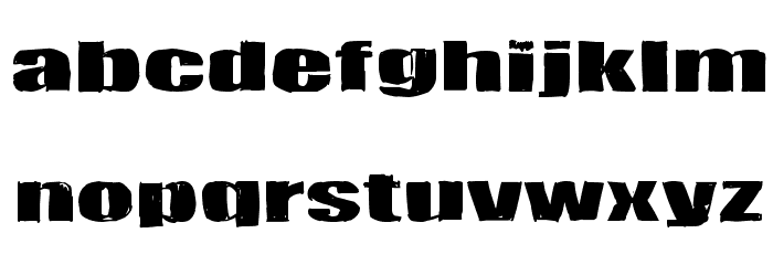 Tulikuume Font LOWERCASE