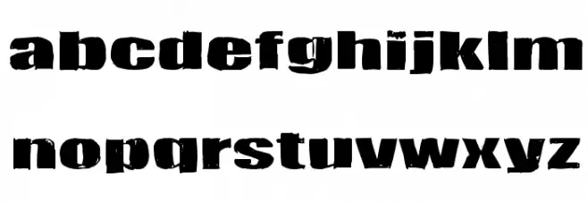 Tulikuume Font LOWERCASE