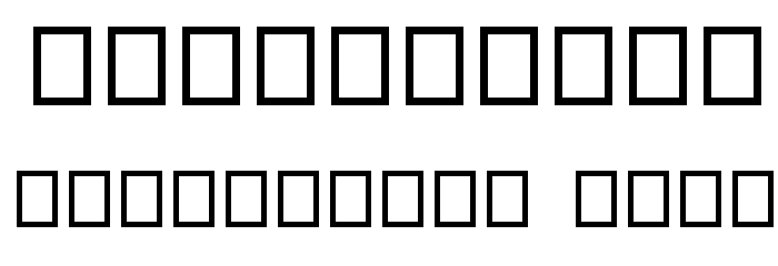Tulip フォント その他の文字
