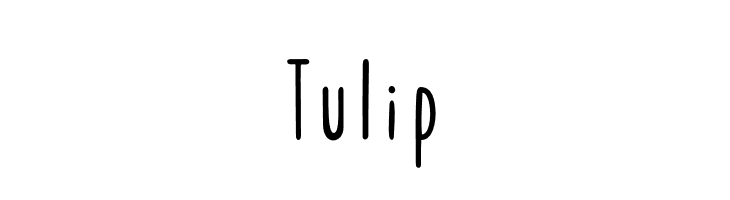Tulip  Frei Schriftart Herunterladen