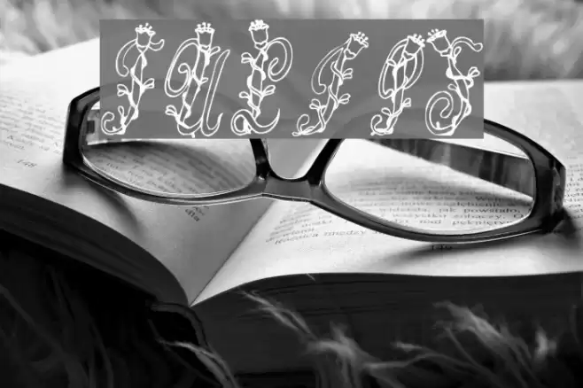 Tulips Font examples