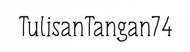 Tulisan Tangan 74  baixar fontes gratis