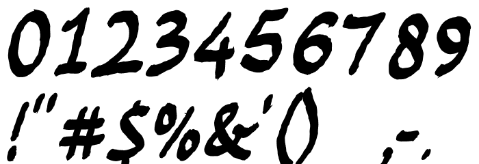 Tulisian Font OTHER CHARS