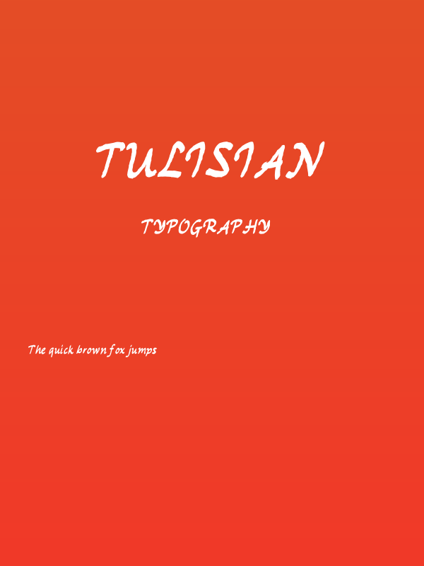 Tulisian Poster