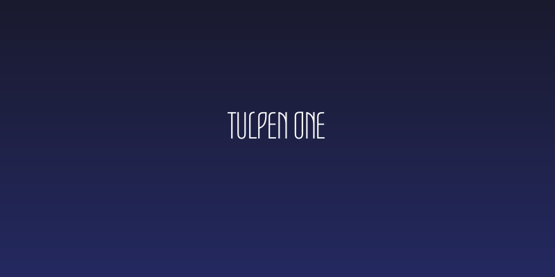 Tulpen One Social Header