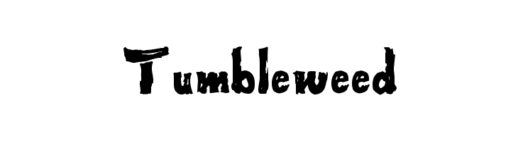 Tumbleweed Font