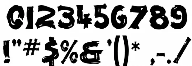 Tumbleweed Font OTHER CHARS