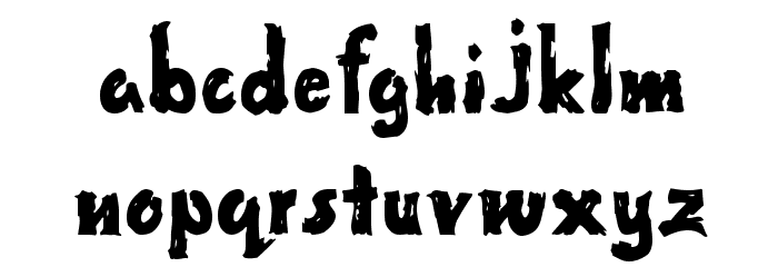 Tumbleweed Font LOWERCASE