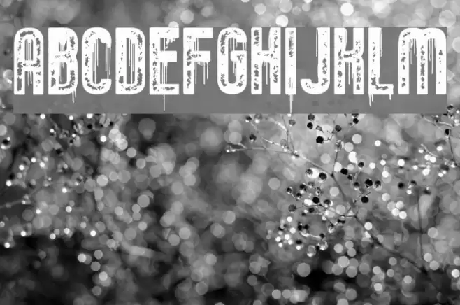 Tumbling Down Font examples