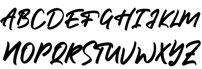 Tumbrella Script Free Font OTHER CHARS