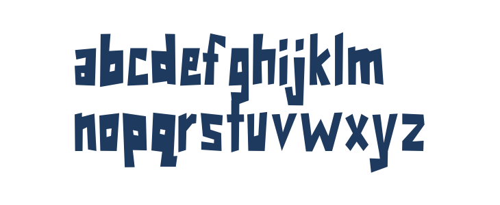 Tumpor Le Komer Lowercase