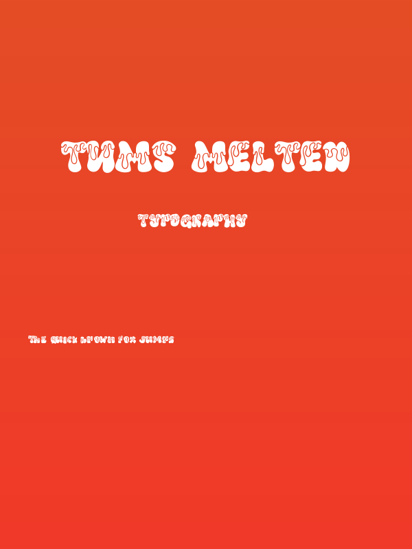 Tums Melted Poster