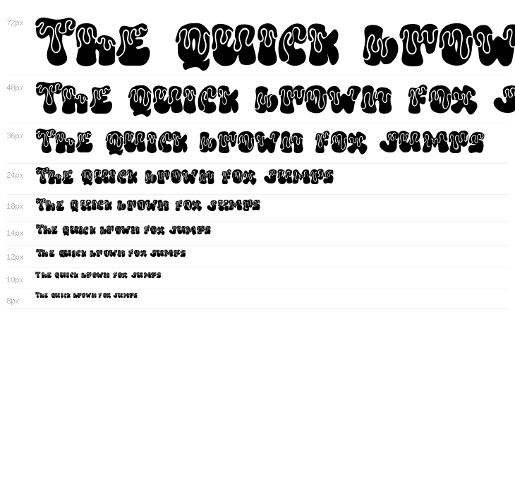 Tums Melted Waterfall