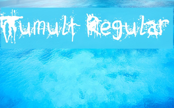 Tumult Regular Example 1