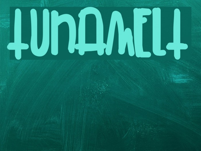 TunaMelt Font examples
