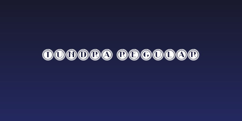 Tundra Regular Social Header