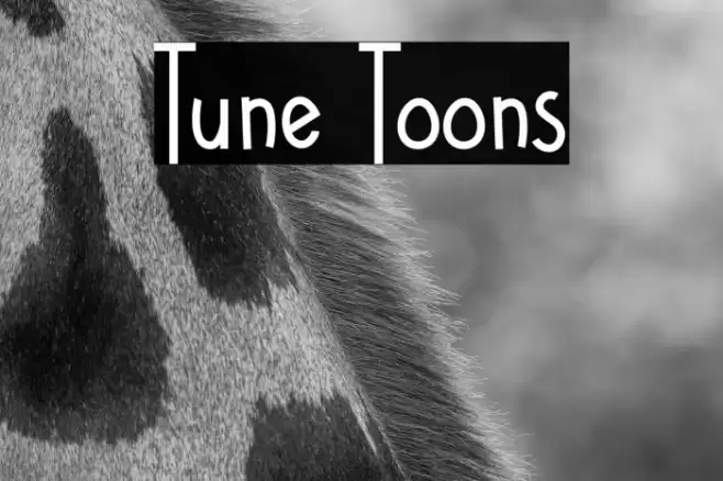Tune Toons Fonte examples