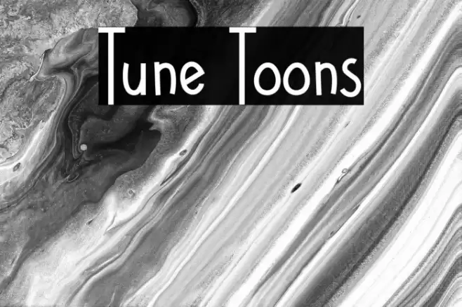 Tune Toons Fonte examples