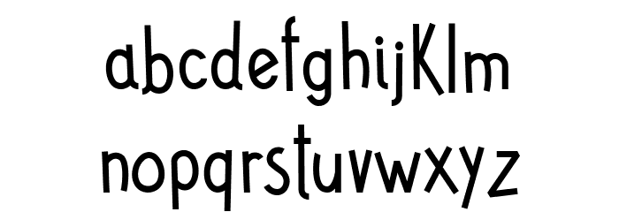 Tune Toons Font LOWERCASE