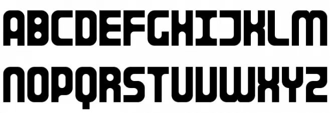 Tuning Fork Regular Schriftart Groß