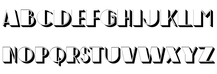 Tunisia Regular Font LOWERCASE