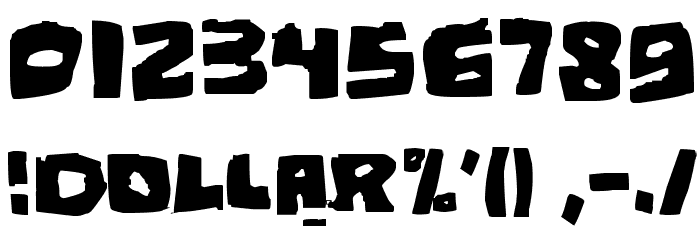 Tunnepinta Font OTHER CHARS