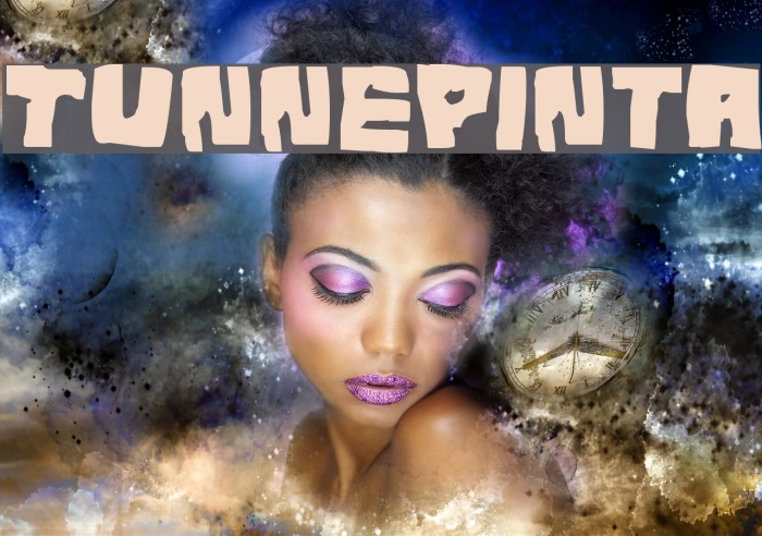 Tunnepinta Font examples