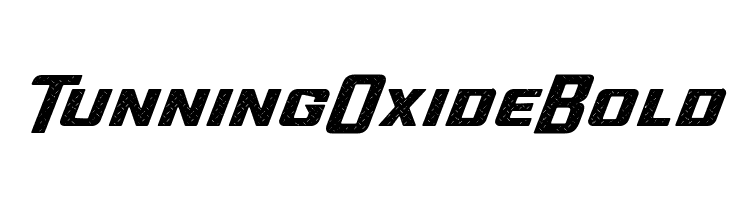 Tunning Oxide Bold  لخطوط تنزيل