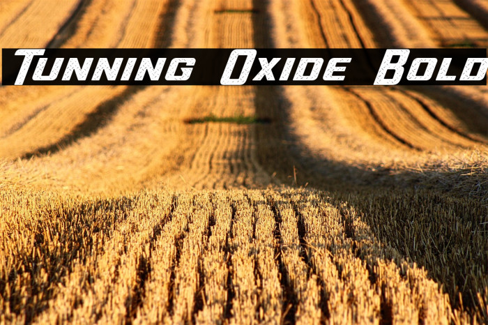 Tunning Oxide Bold Example 1