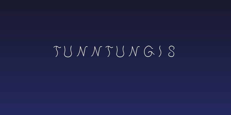 Tunntungis Social Header
