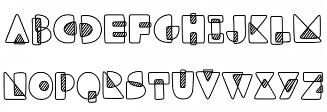 Tuper Super Regular Schriftart Groß