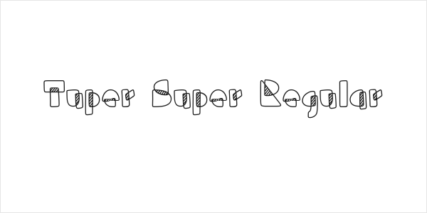 Tuper Super Regular Logo